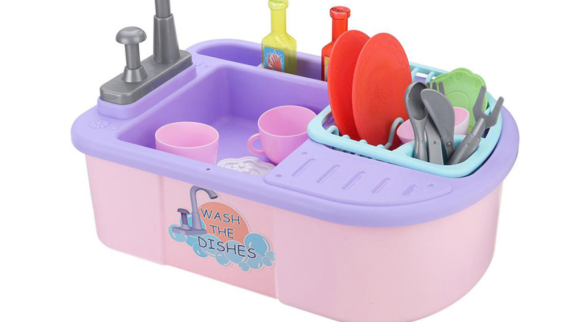 Timeless Tools Játék mosogató több színben-rózsaszín