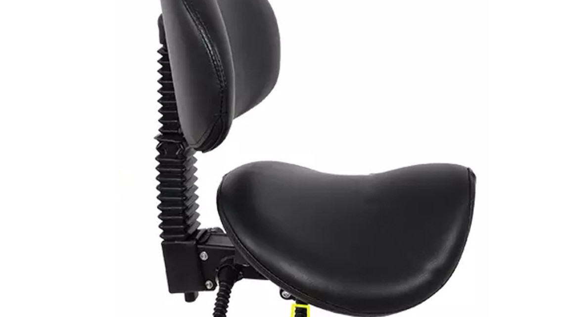 Timeless Tools Háttámlás, nyerges forgószék 2 színben-fekete